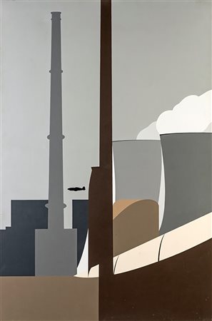 Giuseppe Salvatori Roma 1955-0, Senza titolo 1990 olio su tela cm 150x100 Al...