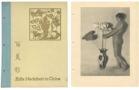 Heinz von Perckhammer Edle Nacktheit in China, 1928;Libro con 32 fotografie...