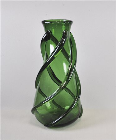 Jugendstil Vase;Vetro, h. 40 cm ca.