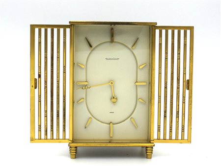 JAEGER - LE COULTRE orologio da tavolo anni '50/60 cm 16,5x10,5x6