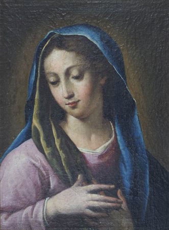 Ambito di Giuseppe Cesari detto Il Cavalier d'Arpino "Madonna" cm. 51x42 -...