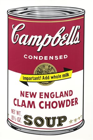 Andy Warhol, Pittsburgh 1928 - New York 1987, Campbell's Soup II (New England...