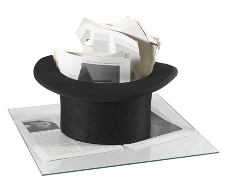 Giulio Paolini, Genova 1940, Era Vero (Averroè), 1983-84, Cappello a...