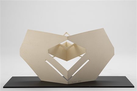 Bruno Munari (Milano 1907 - 1998)"Scultura da viaggio" 1959tecnica mista su...