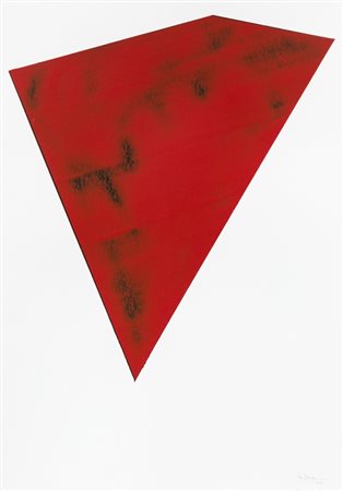 DOMENICO D'OORA (1953)Senza Titolo, 2005Acrilici su cartacm 50x35Firma e...