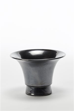 Paul-Ami Bonifas (Ginevra 1893 - Seattle 1967)Vaso a tromba in ceramica...