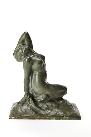 Amedeo Gennarelli (Napoli 1881 - 1943)"Nudo di donna"Scultura. Italia, anni...
