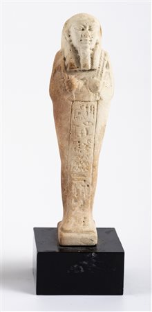 USHABTI DATAZIONE: Epoca Tolemaica 332 - 30 a. C. MATERIA E TECNICA: faience...