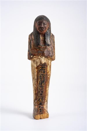 GRANDE USHABTI LIGNEO DATAZIONE: XIX Dinastia 1320-1188 a. C. MATERIA E...