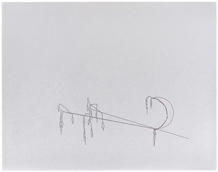 MIRANDA ARIK (1972) Senza titolo 2008 Disegno su carta 27,8 x 35,5 cm Firma e...