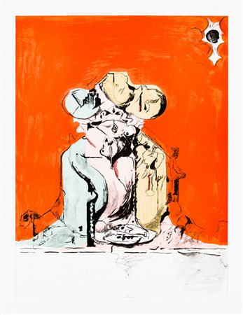 GRAHAM SUTHERLAND (1903-1980)Senza TitoloLitografiacm 64,5x49Firma e...