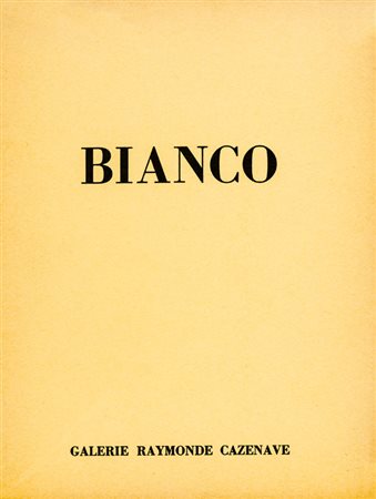 REMO BIANCOLotto unico composto dai seguenti cataloghi d'arte:BiancoCatalogo...