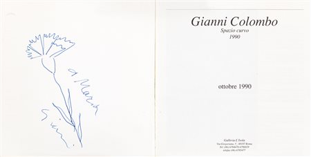 GIANNI COLOMBO (1937-1993)Gianni Colombo. Spazio curvo, 1990Catalogo d'arte...