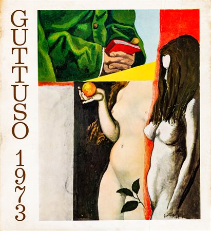 RENATO GUTTUSORenato Guttuso, 1973Libro d'arte riccamente illustrato edito in...