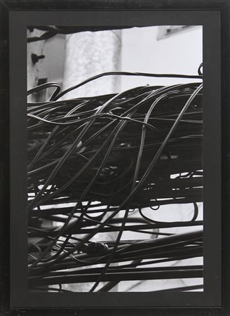 VENTURI MICHELE (1932 - 2005) Senza titolo. 2003. Foto in bianco e nero. Cm...