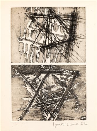 BORIS LURIE (1924-2008) - Senza Titolo, 1962