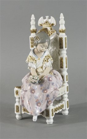 Lladro-Principessa porcellana