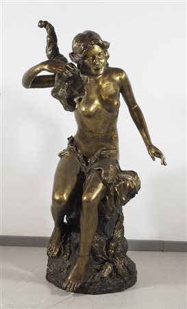 Grande scultura in bronzo