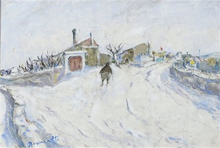 Brumatti- Paesaggio innevato