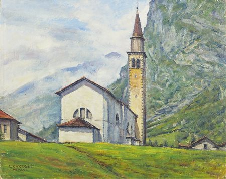 Cuccoli.- Chiesa a Cimolais