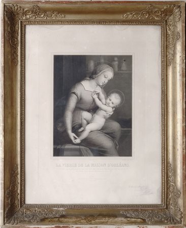 Madonna col Bambino cm. 53x41 Stampa da Raffaello € 0/0