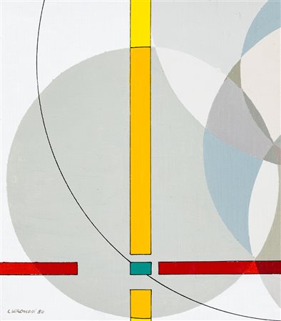 LUIGI VERONESI (1908-1998) - Senza Titolo, 1980