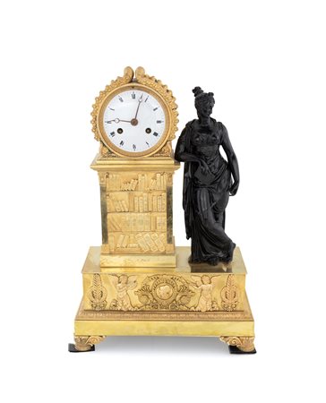 
Gilded bronze pendulum clock