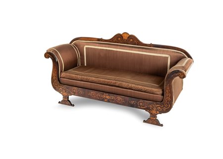 
Charles X mahogany sofa