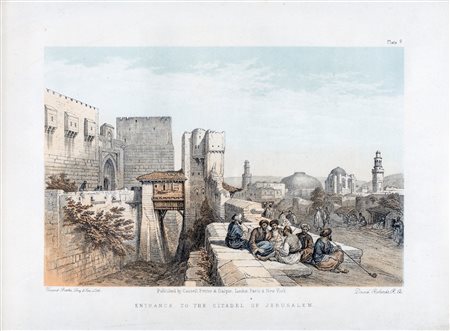 
 

The entrance to the citadel of Jerusalem by David Roberts