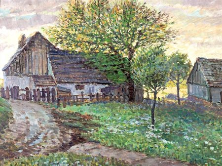 Josef Mares
(1888-1938)

Countryside landscape