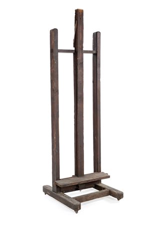 
 

Wooden painter's easel from 19th century