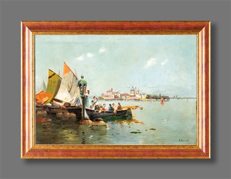 Zeno Eugenio Bonivento
(Chioggia 1880-Milano 1956)

View of Venice