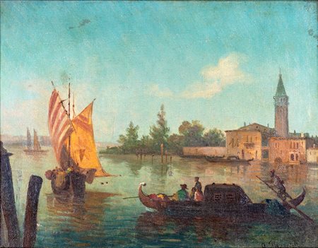 Pittore della fine del XIX secolo


View of Venice