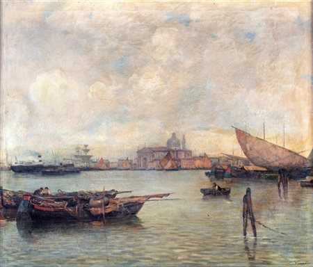 Cesare Vianello
(Venezia 1862-Venezia 1953)

View of Venice