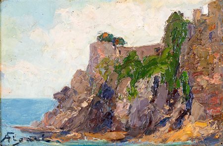 Andrea Figari
(Sassari 1858-Genova 1945)

Ligurian cliffs