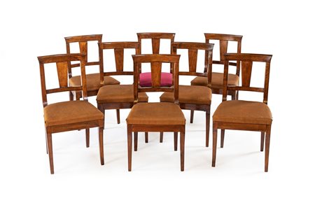 
 

Eight chairs