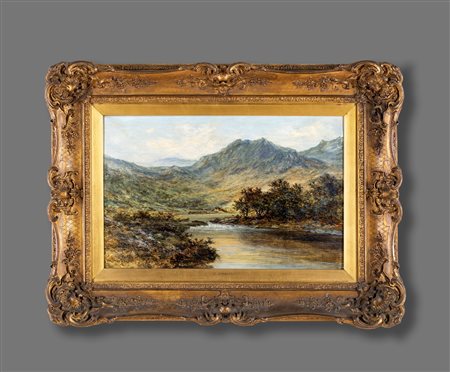 William Langley
(1852-1922)

River landscape