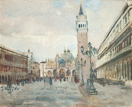 FRISIA DONATO Merate (CO) 1883 - 1953 "Venezia da Piazza San Marco" maggio...
