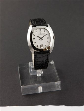 GIRARD PERREGAUX Solo tempo. anni '70 38x36 Cassa tonneau in due parti;...