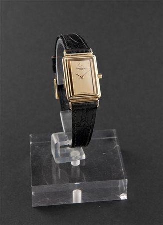 VACHERON & CONSTANTIN Solo tempo, di forma, modello Harmony anni '80 25x19...