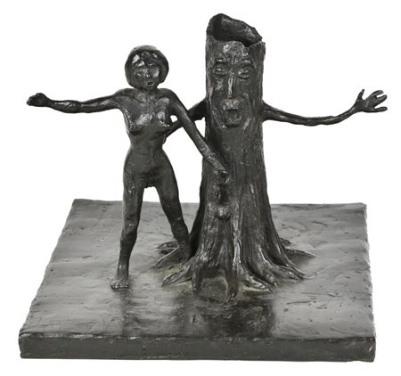 Thom Puckey THE OPERA bronzo, cm 25x31x30 eseguito nel 1991 Provenienza:...