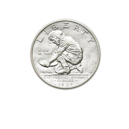 U.S.A. 
Mezzo dollaro commemorativo 1925/Orso. KM 155. AG. SPL.