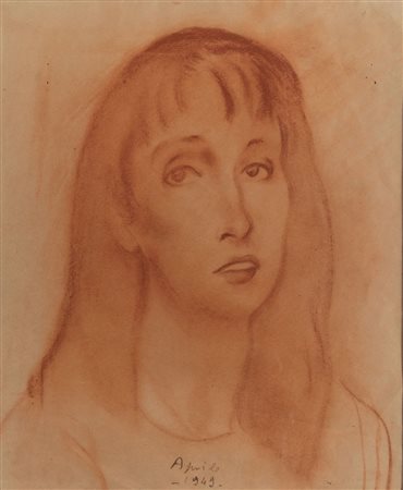 Felice Carena (1879-1966), La figlia dell'artista, 1949