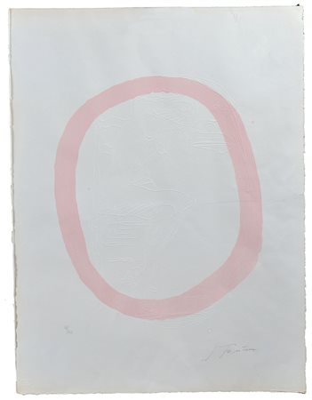 Lucio Fontana (1899-1968), Nudo rosa, 1967