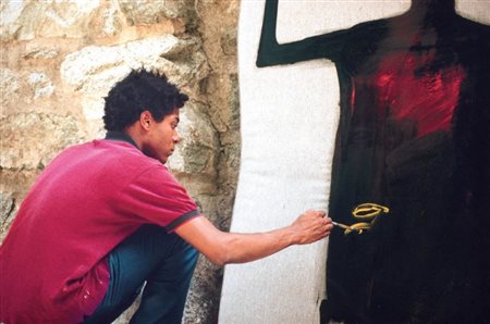 Lee Jaffe New York 1957 Basquiat, 1983-2012 Fotografia a colori, cm. 70x100...
