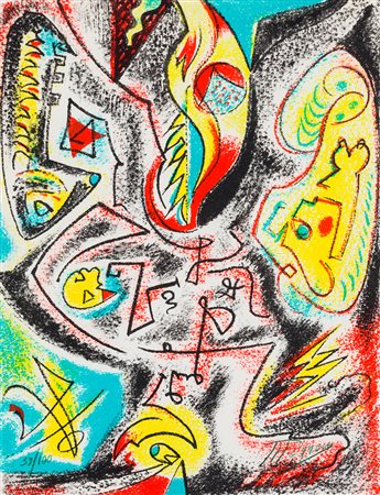 ANDRÉ MASSON (1896-1987) - Senza Titolo