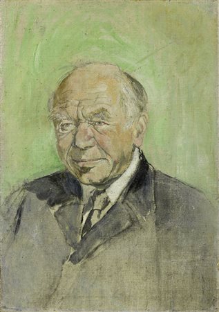 Graham Sutherland Londra 1903 - Mentone 1980 Ritratto di Lord Beaverbrook,...