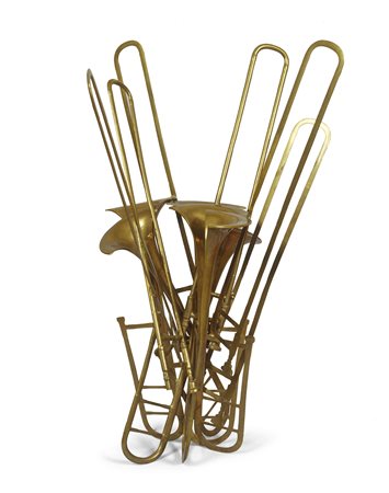 Arman Nizza 1928 - 2005 Tromboni, 1986 Scultura in bronzo, es. EA 1/2, cm....