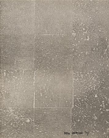 Piero Manzoni "Senza titolo" 1959
carta vellutata
cm 22,5x17,5
Firmata e datata