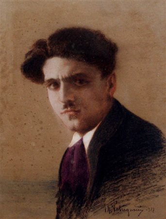 CARLO PATRIGNANI, Ritratto di Amedeo Tedeschi, 1927